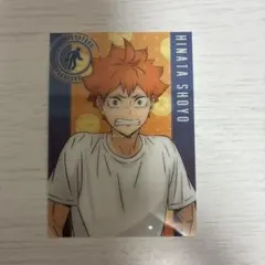 ハイキュー アニメイト 体力測定 トレーディングクリアカード　日向翔陽