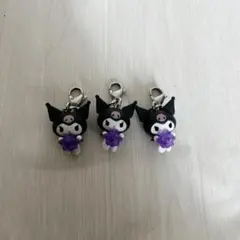 クロミ こんぺいとうチャーム めじるしアクセサリー 3個セット