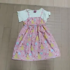 Disney Princess プリンセス ベル ワンピース 120cm