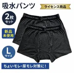 メーカー処分品 男性用 尿漏れ 失禁 吸水 パンツ 4層構造 2枚セットのサムネイル