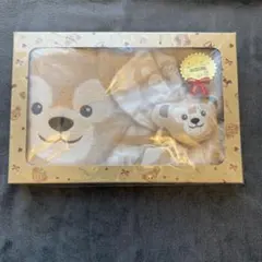 ①新品未開封 Duffy ダッフィー ベビーギフト スタイ ハンカチ ラトル