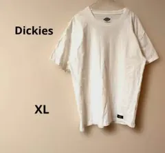 Dickies ホワイトシンプル 定番 白Tシャツ　綿100% XLサイズ