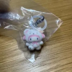 サンリオ めじるしチャーム ふわふわスノー　マイメロディ　マイメロ