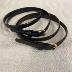 H&M ベルト　L ブラック　ブラウン