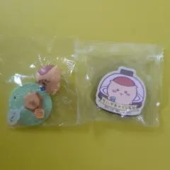 ちいかわ 栗まんじゅうフィギュア＆くら寿司 コラボ グッズ 2種セットのサムネイル