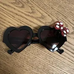 TDR ミニーマウス リボン付きハート型サングラス