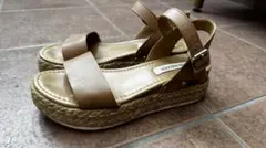 STEVE MADDEN 厚底サンダル ブラウンのサムネイル