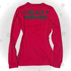 00s Diesel y2k archiveバックロゴ カットソー