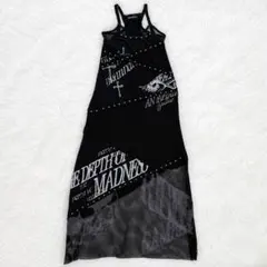 【美品】レア　Ghost of Harlem ロングワンピース ゴシック y2kのサムネイル