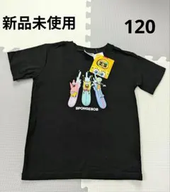 SpongeBob キャラクターTシャツ 黒のサムネイル