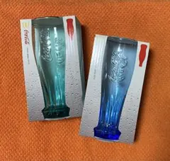 Coca-Cola ガラスコップ 2個セット