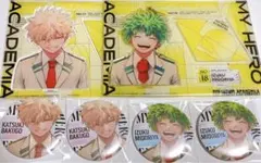 ヒロアカ 緑谷出久 爆豪勝己 ジャンプGIGA アクリルスタンド 缶バッジ