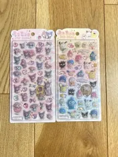 サンリオ　うるちゅるポップシール 2シートセット