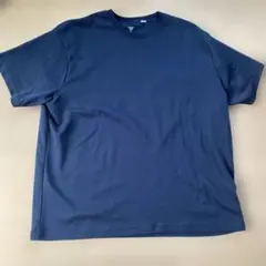 ネイビー クルーネック Tシャツ