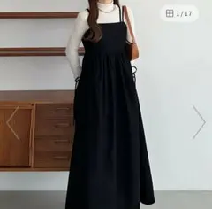 最終値下げ】callautia キャミワンピース　ブラック