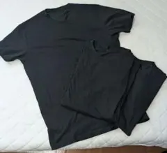 UNIQLO ドライカラークルーネックTシャツ ブラック XXL 3枚セットのサムネイル