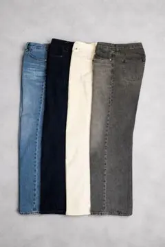 UNIQLO ワイドストレートジーンズ