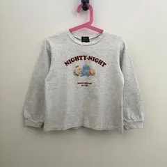 プティマイン 120 クマ　オーガニックコットン　長袖Tシャツ　ロンTトップス