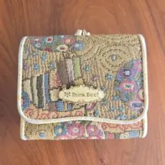 Think Beet! 三つ折り財布 ゴールデンクリムト