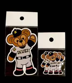仙台育英高校　クマステッカー 大&小 シールセット 高校野球