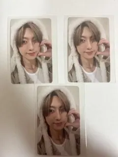 &TEAM andteam 雪明かり　FUMA フウマ　アニマルトレカ3枚セット