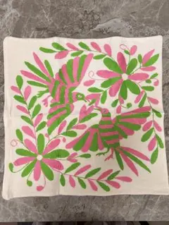 メキシコ民芸品　オトミ族　刺繍クッションカバー