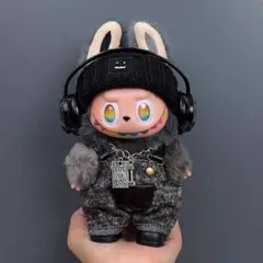 【激安】ラブブLabubu ぬいぐるみ着　ぬい服　17cm着せ替え服5点セット