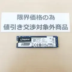 ほぼ新品 SSD Type2280 Kingston 1TB (B2214) 2026年最新】Kingston 規格サイズ：M.2 (Type2280) 内蔵型SSDの人気