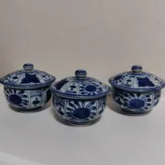 蓋付き湯呑み　3個セット