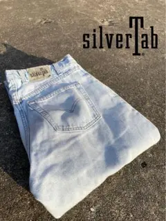 90's Levi’s SilverTab BAGGY W34アイスブルー
