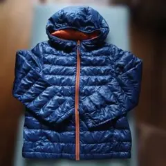 ユニクロ130cm フード付きダウンコート