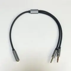 3.5mm 4極 3極 変換ケーブル