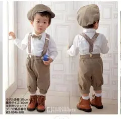 ベビーセレモニードレス 長袖シャツ 70-80 フォーマル 七五三 結婚式