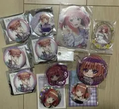 五等分の花嫁 中野二乃 缶バッジ アクリルスタンド セット