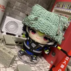 星グリーン【匿名配送】にじぱぺっと　にじぱぺ　ぱぺ服　10cmぬい　推しぬい