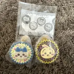 ちいかわ 手作りおやつチャーム 平成女児チョコ ハチワレ　うさぎ　2点セット