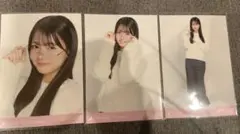 乃木坂46 生写真 瀬戸口心月 リラックスコーデ 3種コンプ