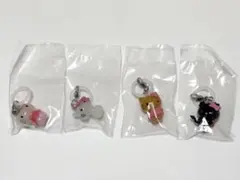 ハローキティ　めじるしアクセサリー　チャーミーキティ　小悪魔　日焼け　4個セット