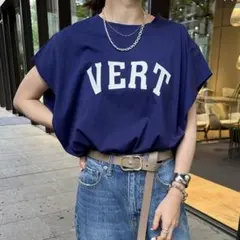 【美品】DOUDOU（ドゥドゥ） VERT フレンチ TEEのサムネイル