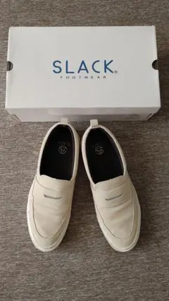 未使用級‼️SLACK FOLTI 28㎝ スリッポン ローファー スニーカー