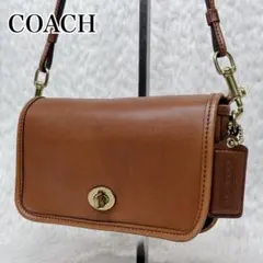 Vintage COACH Turn Lock Crossbody Bagのサムネイル