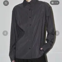 TODAYFUL サイドタックシルキーシャツ　F インディゴのサムネイル