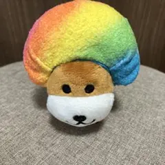 アフロ犬 ぬいぐるみ