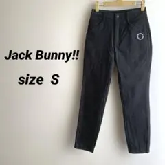 ジャックバニー ストレッチパンツ レディース 0 黒 ゴルフウェア　 Sのサムネイル