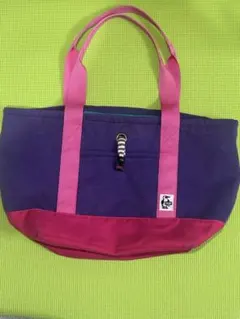 CHUMS チャムス 大きめのトートバッグ パープル ピンク