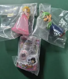 ピーチ ルイージ めじるしアクセサリー 妖怪ウォッチパッケージ フミちゃん