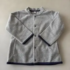 フリースジャケット グレー