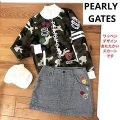 パーリーゲイツ　秋冬ストレッチスコート