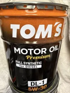 TOM'S MOTOR OIL Premium 0W-20 20L - メルカリ
