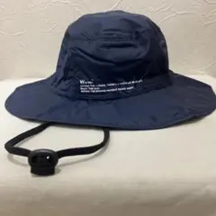 Wpc. ネイビー 撥水加工　UVカット　アウトドアハット メッシュ内側　新品
